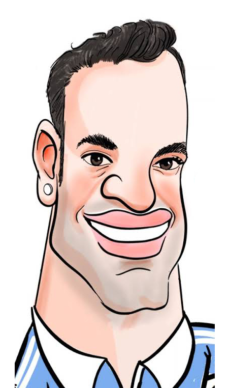 Caricature Joueur 04