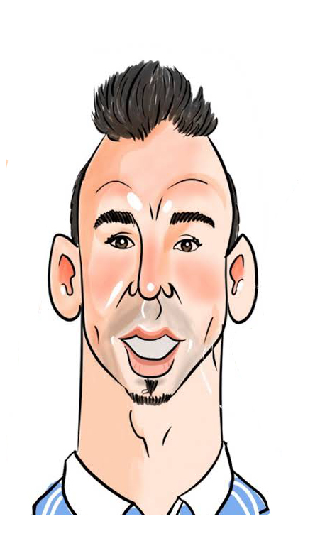 Caricature Joueur 06