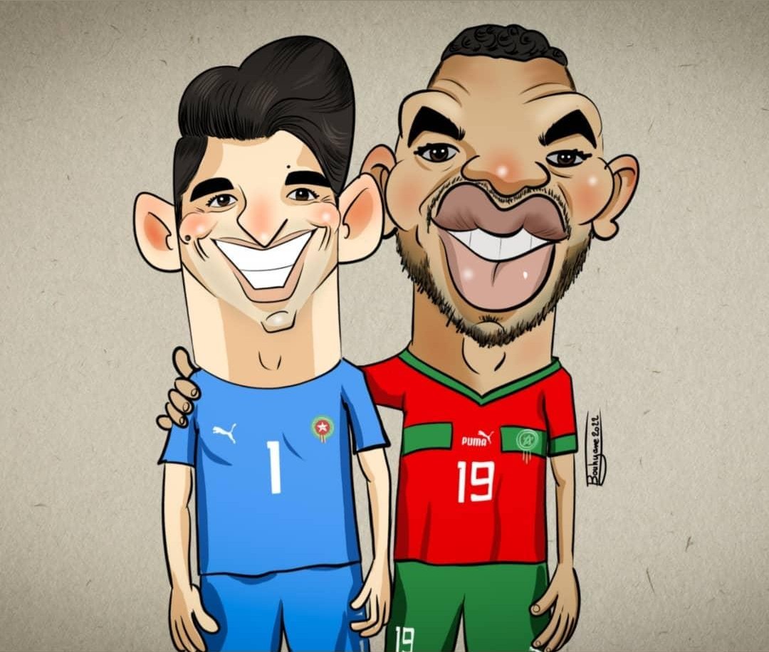Dessin de Presse — Lions de l'Atlas