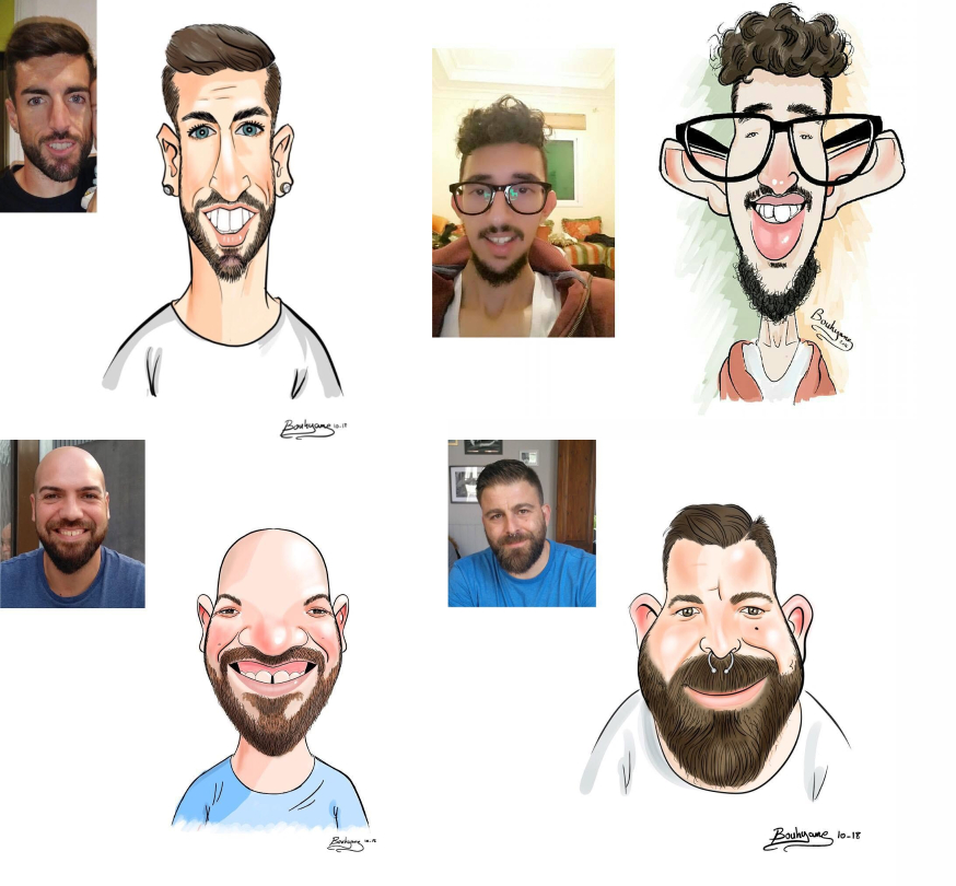 Character Design — Études de Ressemblance