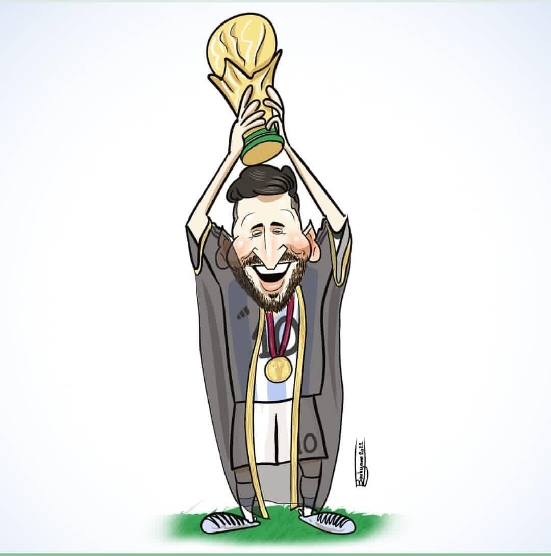 Dessin de Presse — Triomphe de Messi